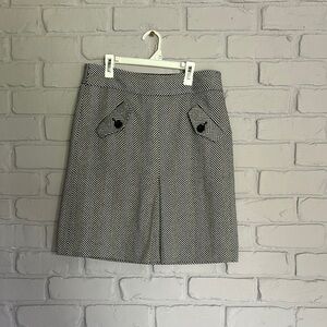 NWOT LOFT Gray Pencil Skirt Knee-Length Work size 6